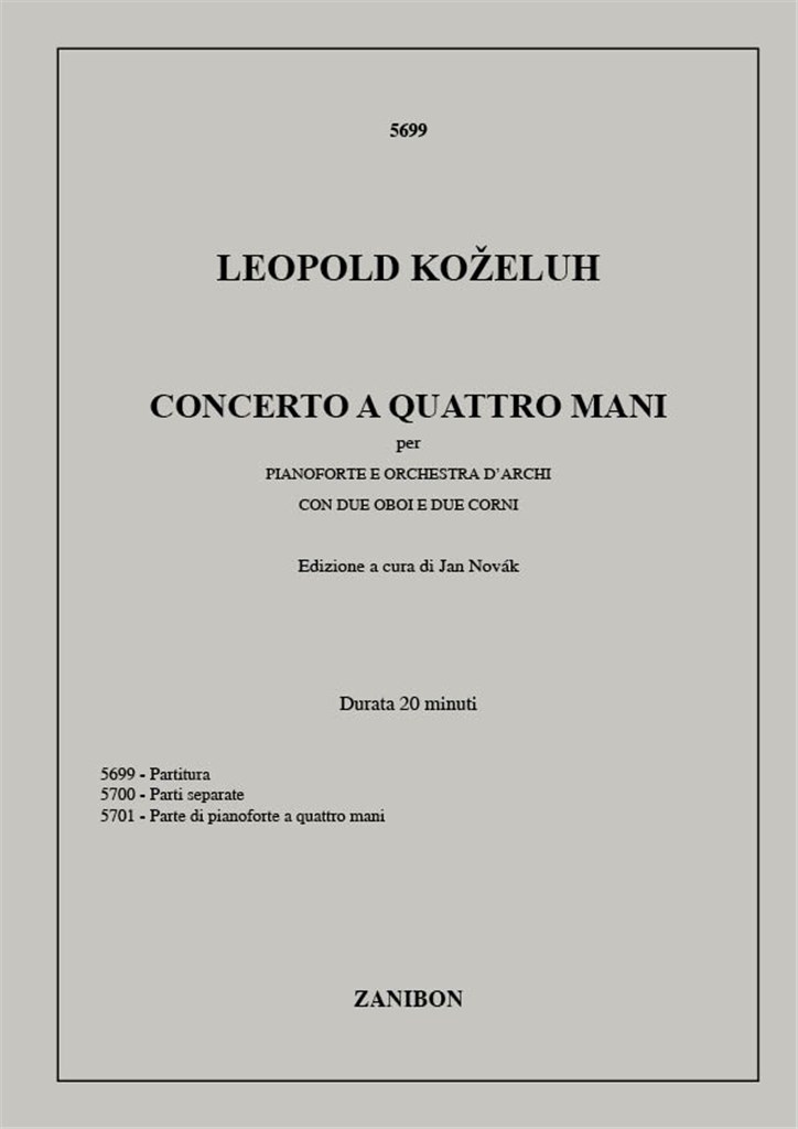 Concerto A Quattro Mani